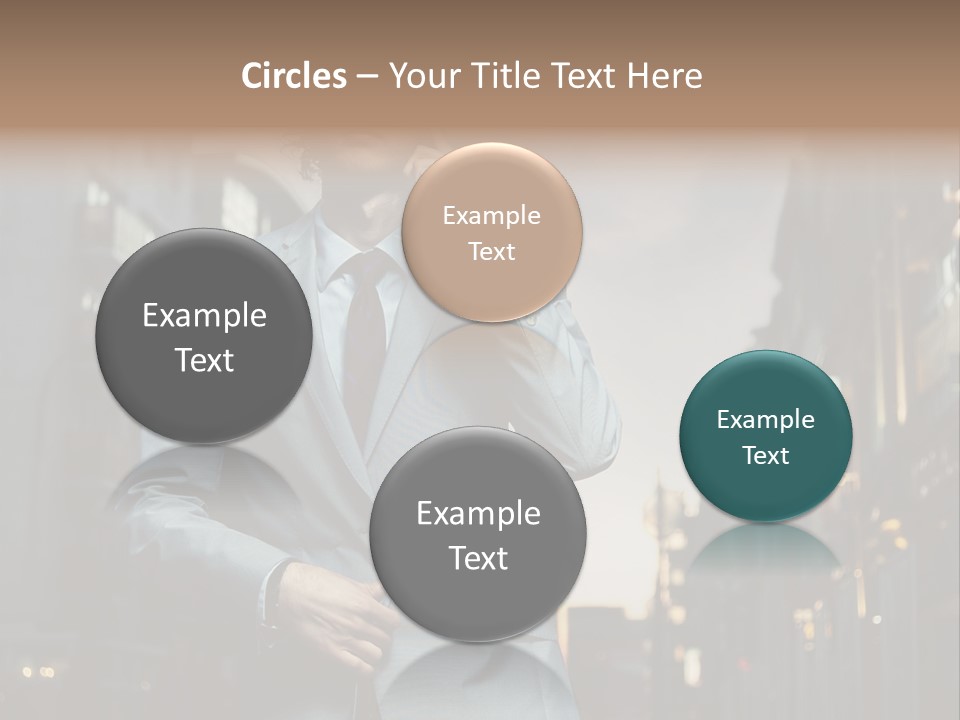 Town Hair Date PowerPoint Template