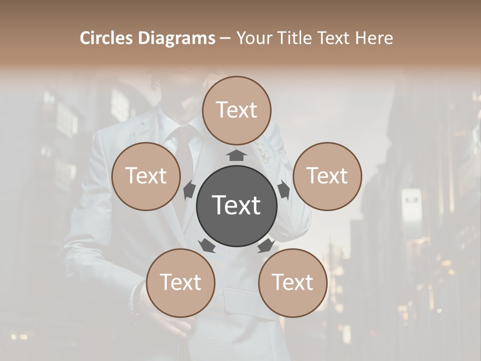 Town Hair Date PowerPoint Template