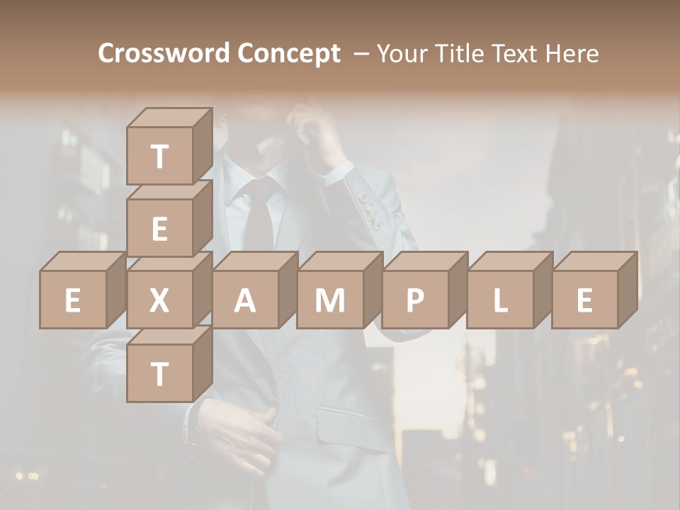 Town Hair Date PowerPoint Template