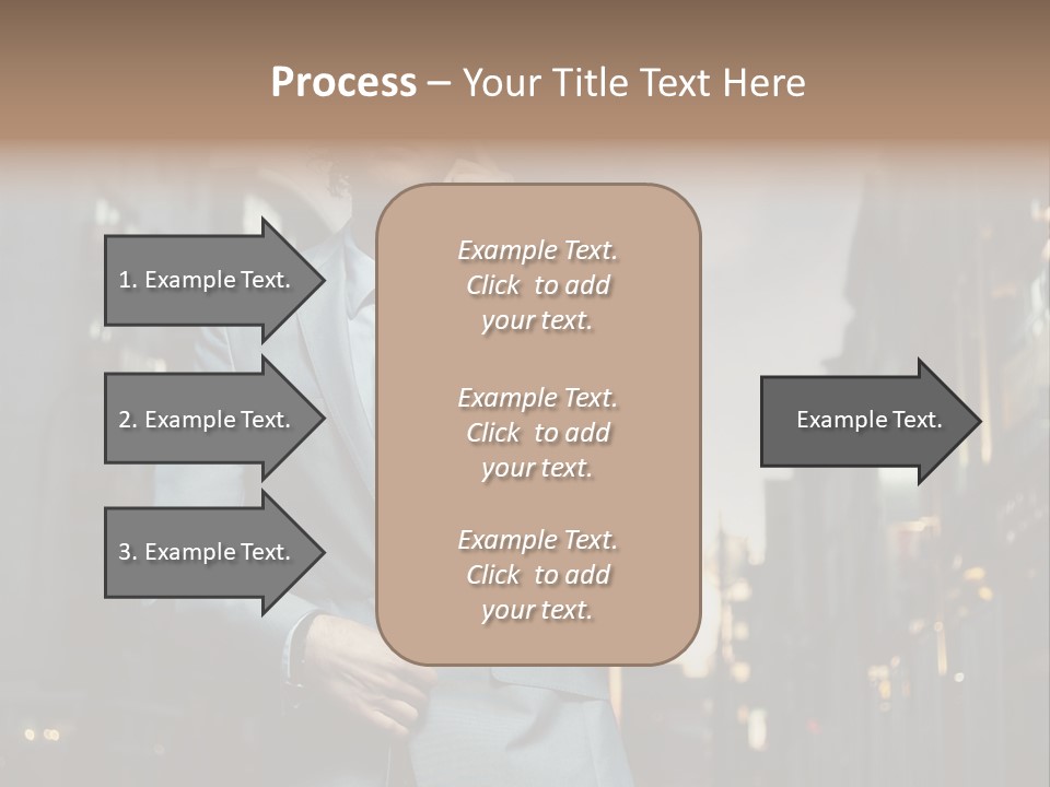 Town Hair Date PowerPoint Template