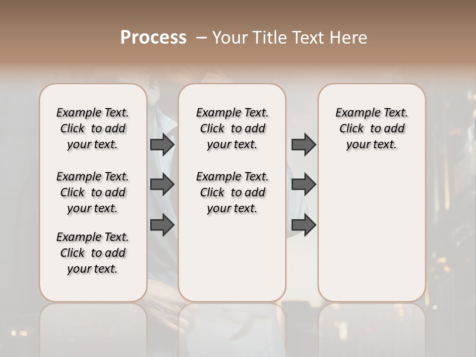 Town Hair Date PowerPoint Template