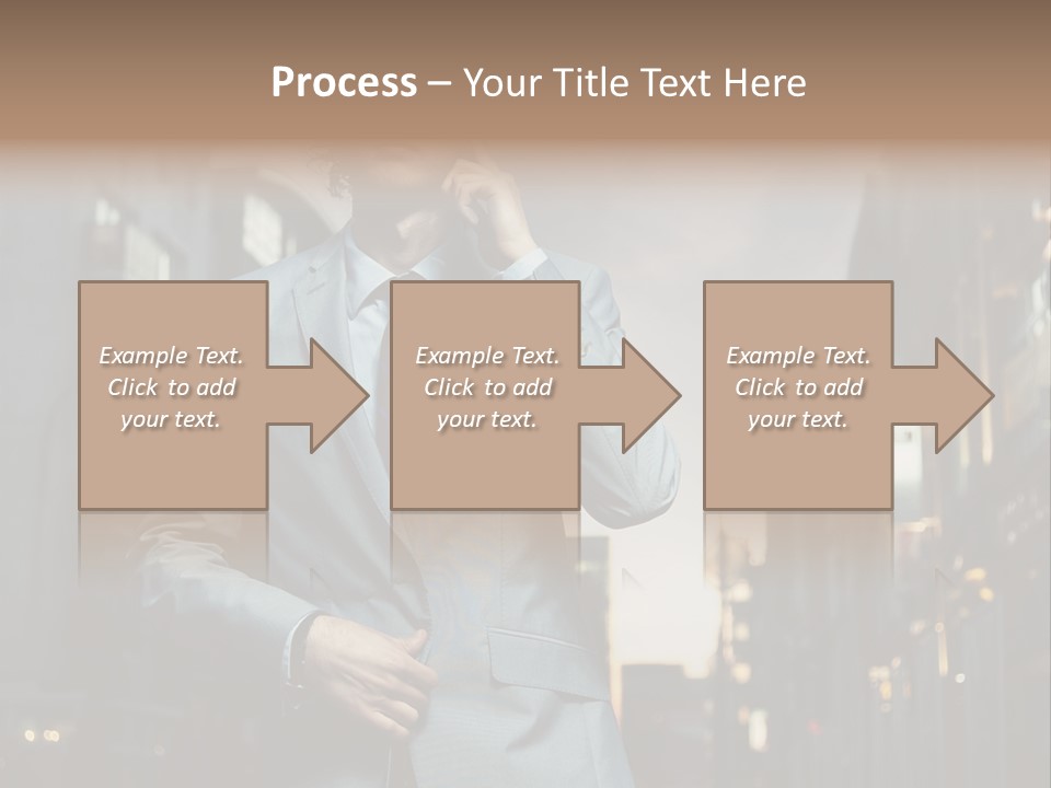 Town Hair Date PowerPoint Template