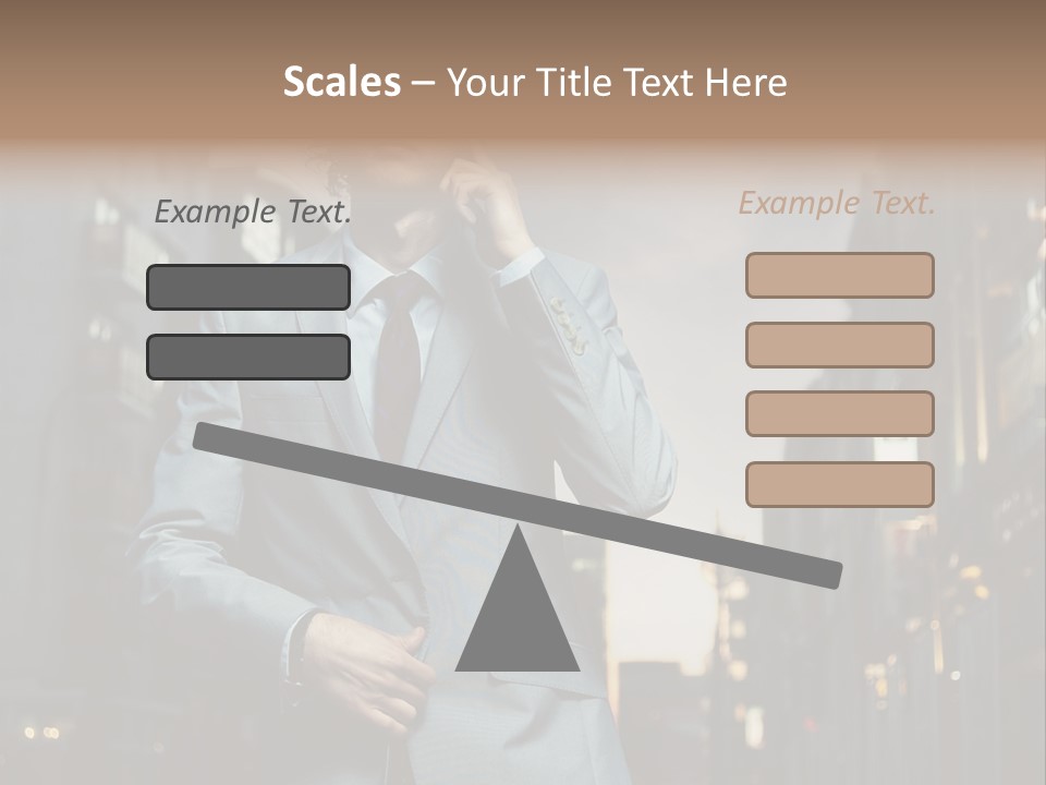 Town Hair Date PowerPoint Template