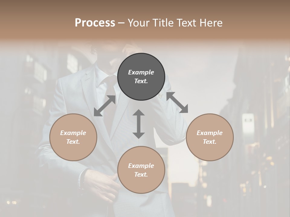 Town Hair Date PowerPoint Template