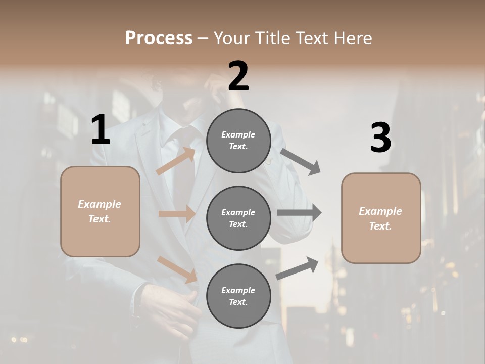 Town Hair Date PowerPoint Template