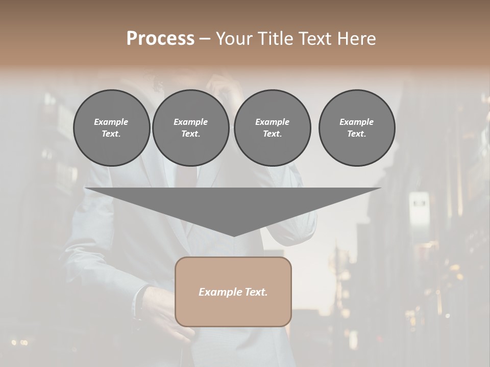 Town Hair Date PowerPoint Template