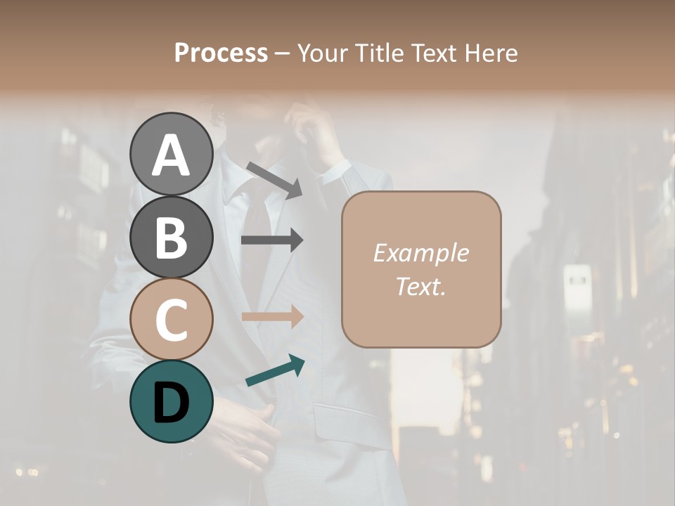 Town Hair Date PowerPoint Template