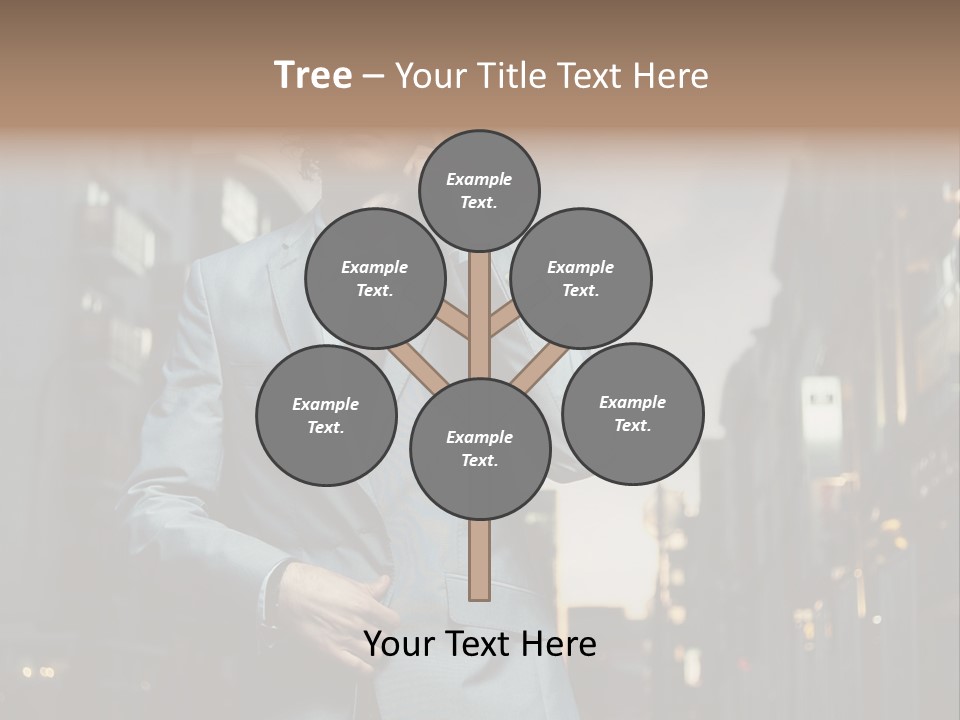 Town Hair Date PowerPoint Template