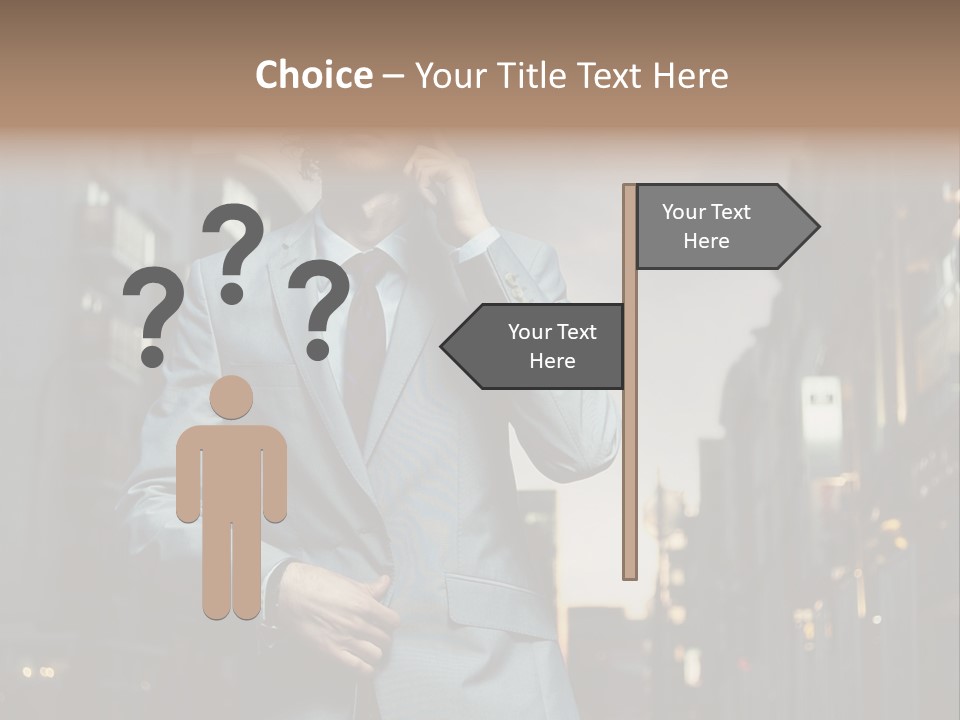 Town Hair Date PowerPoint Template