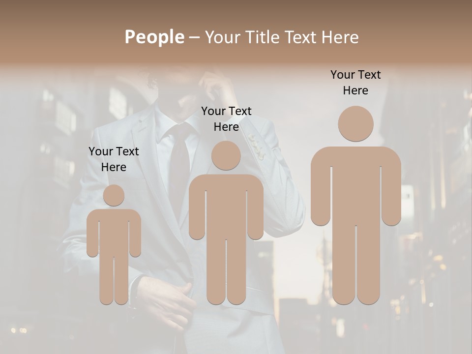 Town Hair Date PowerPoint Template