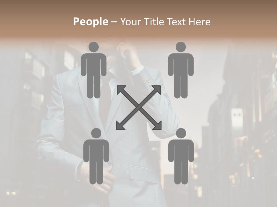 Town Hair Date PowerPoint Template