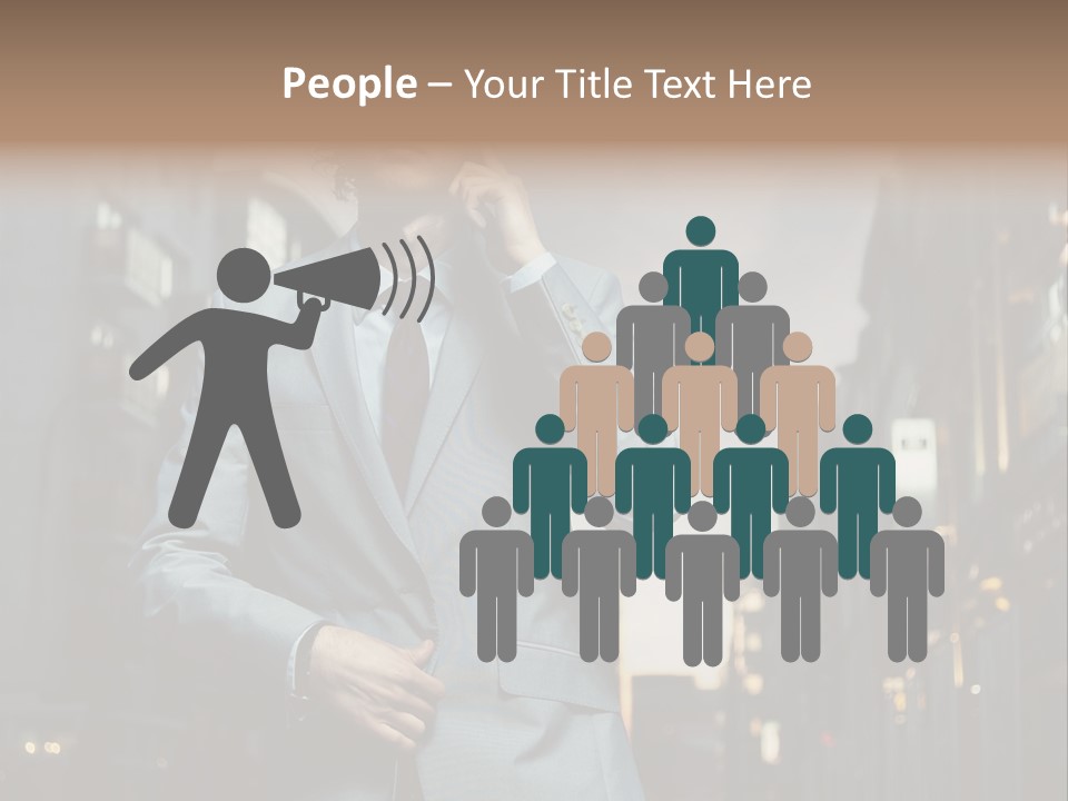 Town Hair Date PowerPoint Template