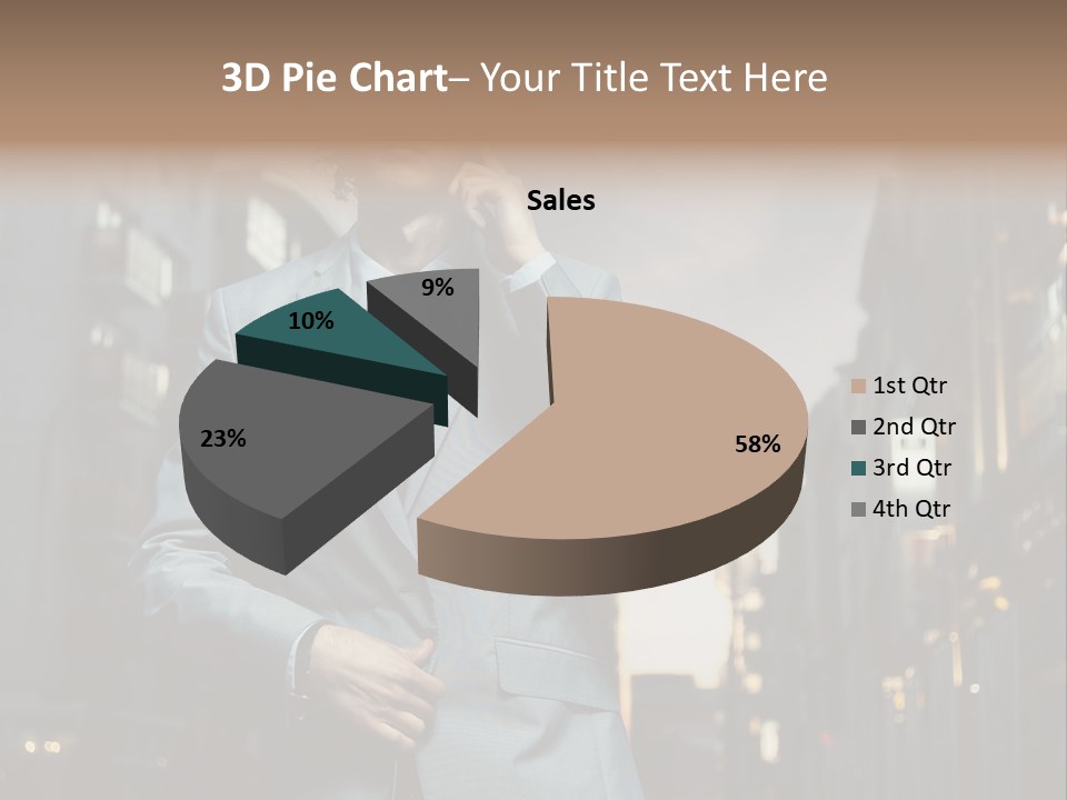 Town Hair Date PowerPoint Template