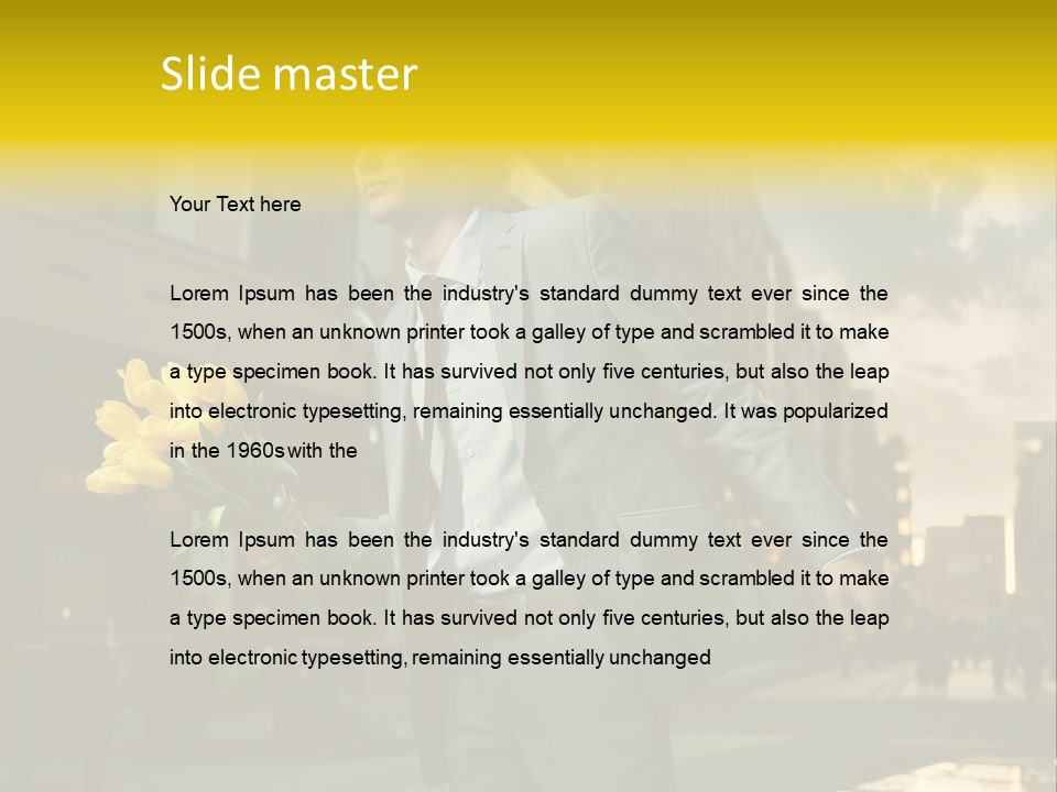 Head Elegant Building PowerPoint Template