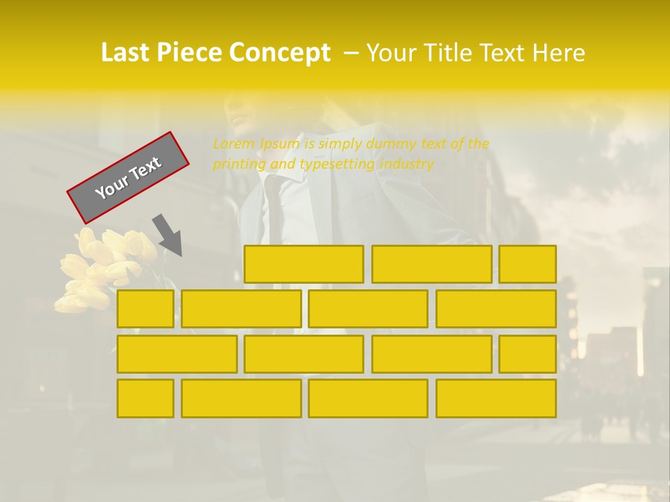 Head Elegant Building PowerPoint Template
