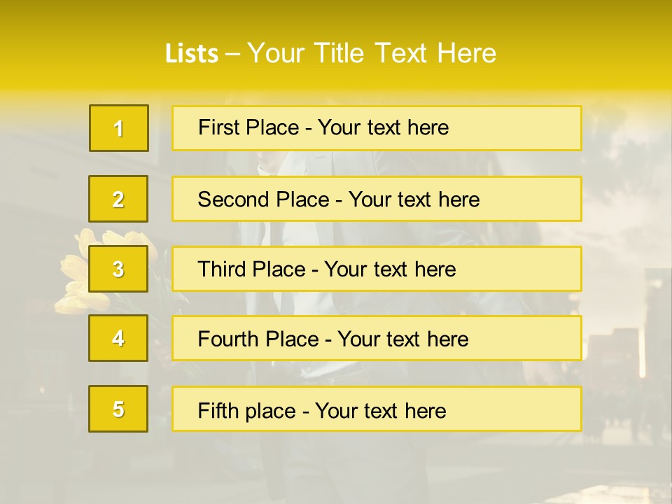 Head Elegant Building PowerPoint Template
