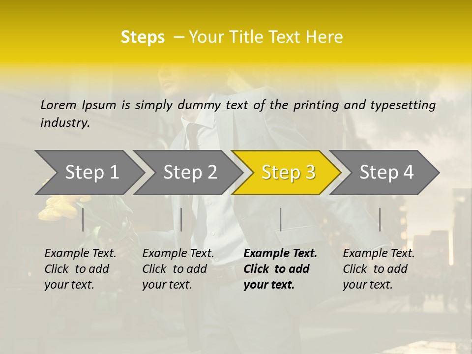 Head Elegant Building PowerPoint Template