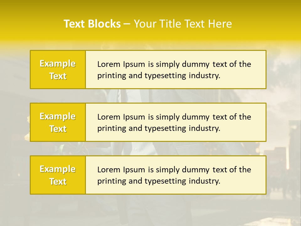 Head Elegant Building PowerPoint Template