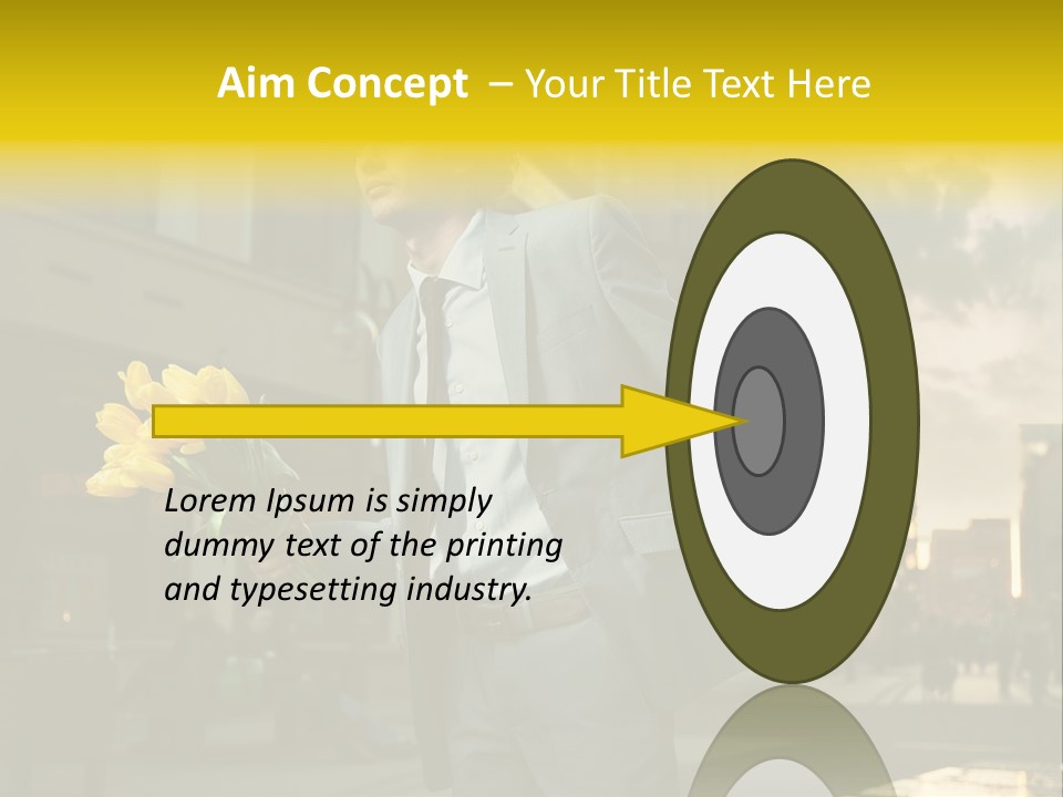 Head Elegant Building PowerPoint Template