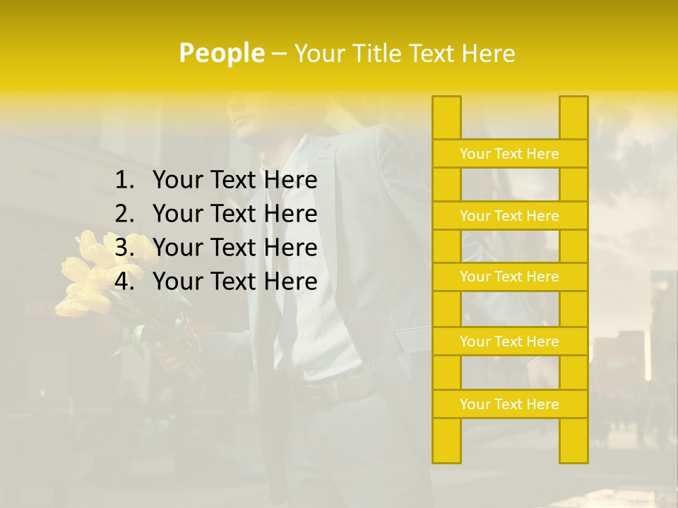 Head Elegant Building PowerPoint Template