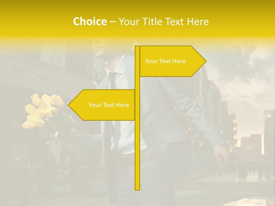 Head Elegant Building PowerPoint Template