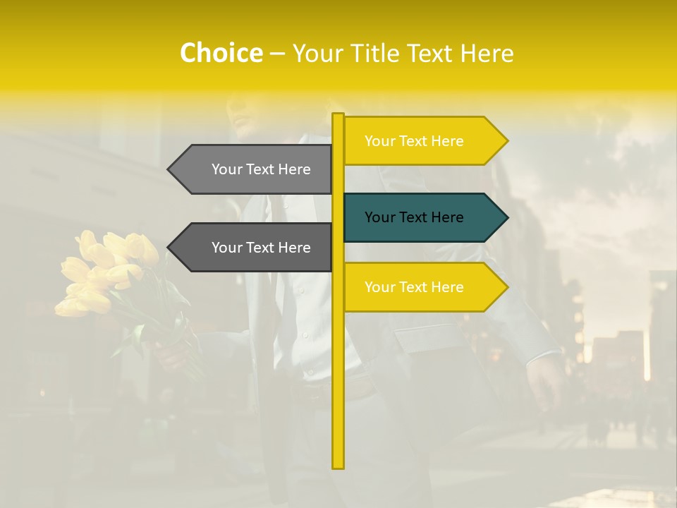 Head Elegant Building PowerPoint Template