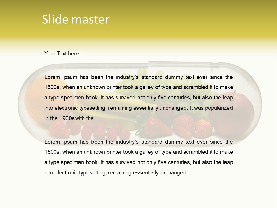 Close Up Macro Object PowerPoint Template