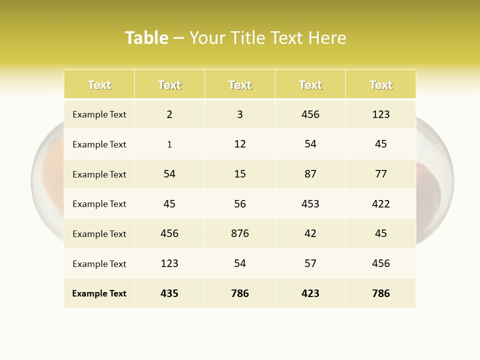 Close Up Macro Object PowerPoint Template