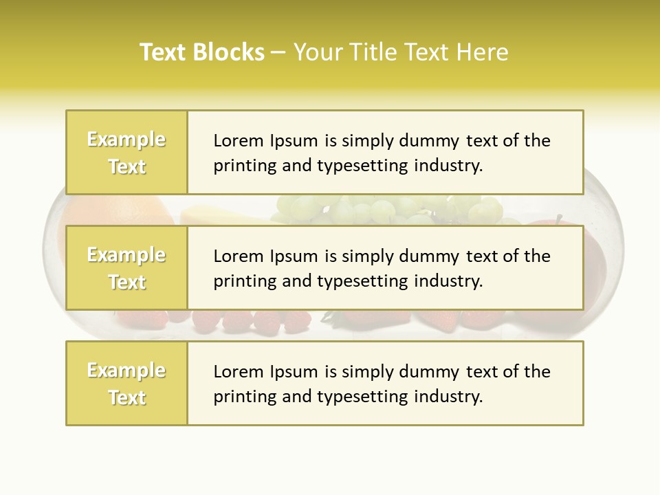 Close Up Macro Object PowerPoint Template