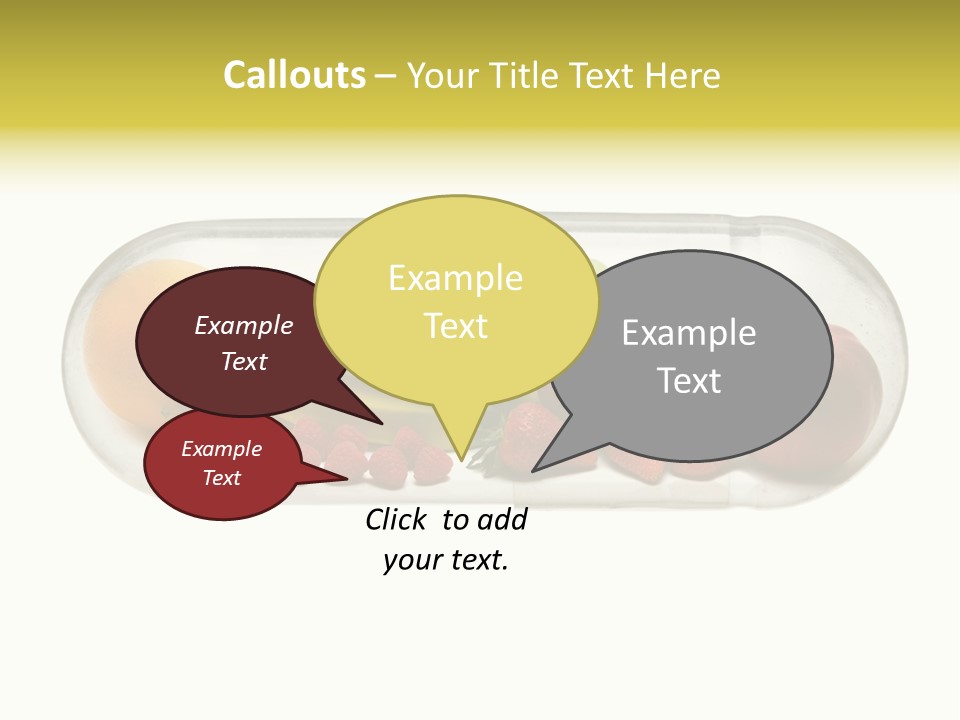 Close Up Macro Object PowerPoint Template