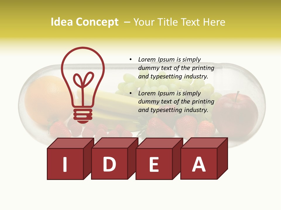 Close Up Macro Object PowerPoint Template