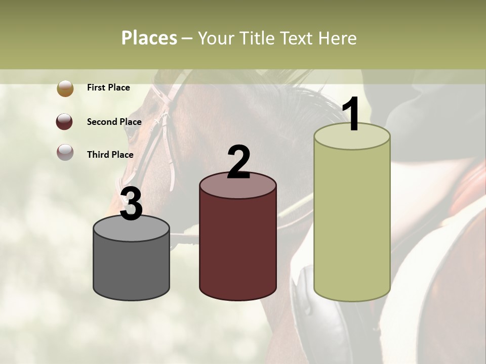 Exhibition Event Saddle PowerPoint Template