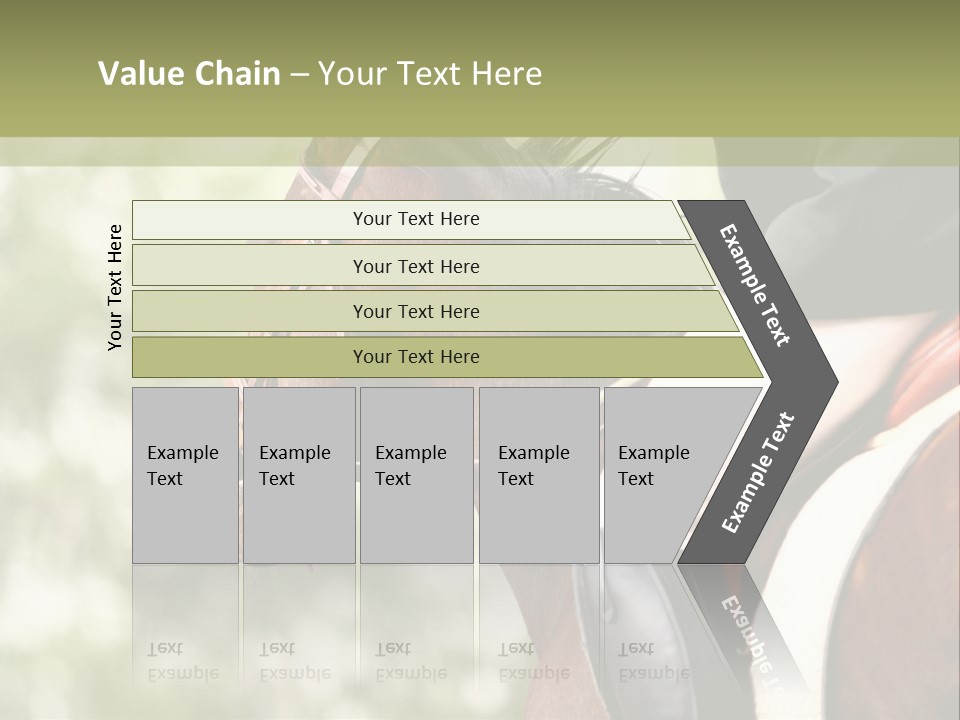 Exhibition Event Saddle PowerPoint Template