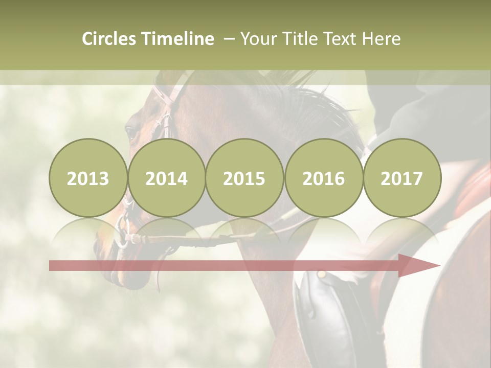 Exhibition Event Saddle PowerPoint Template