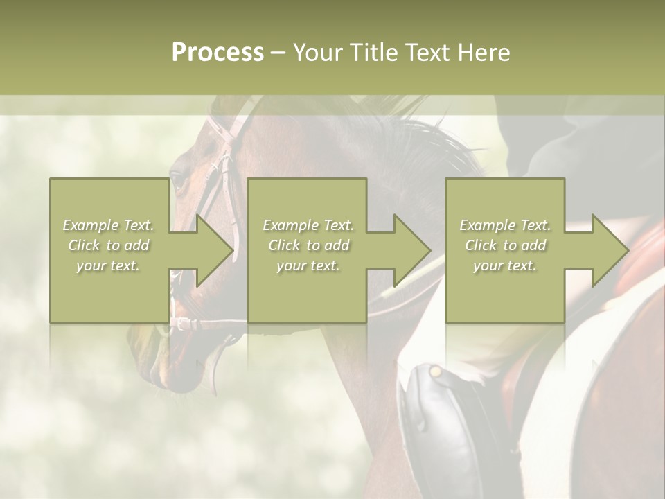 Exhibition Event Saddle PowerPoint Template
