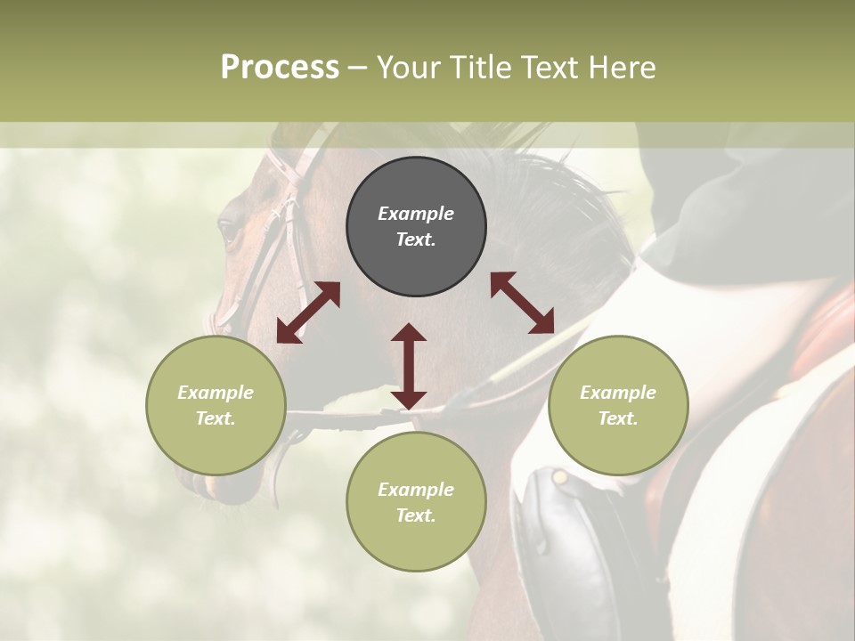 Exhibition Event Saddle PowerPoint Template