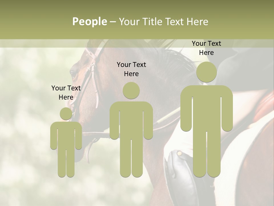 Exhibition Event Saddle PowerPoint Template