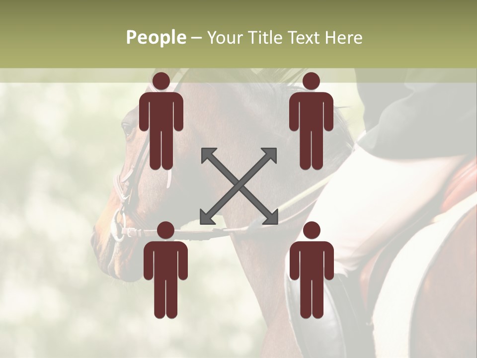 Exhibition Event Saddle PowerPoint Template