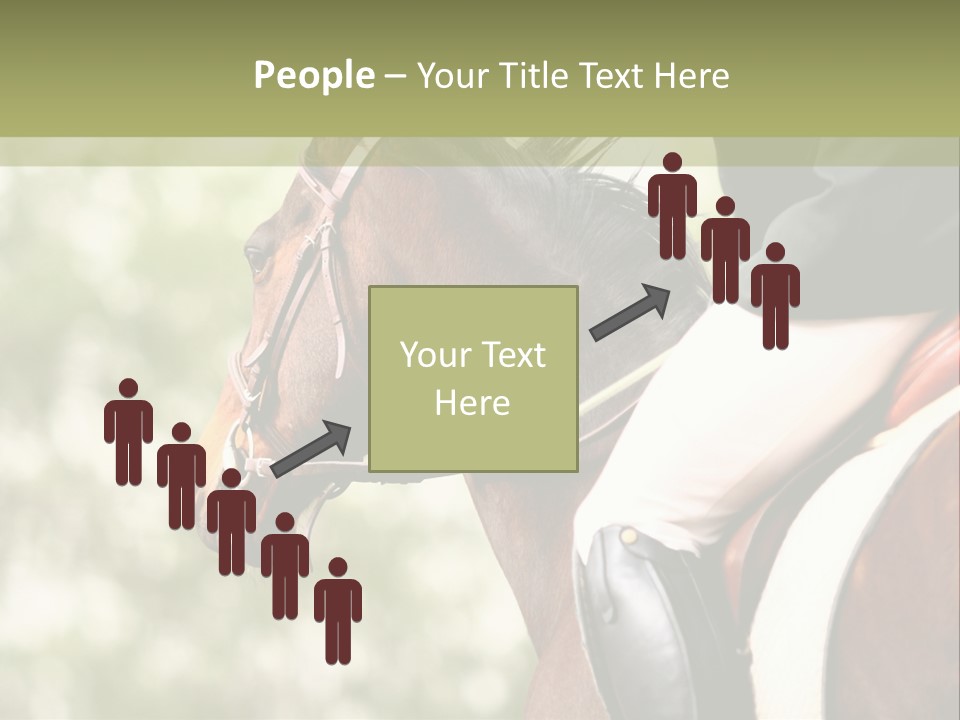 Exhibition Event Saddle PowerPoint Template