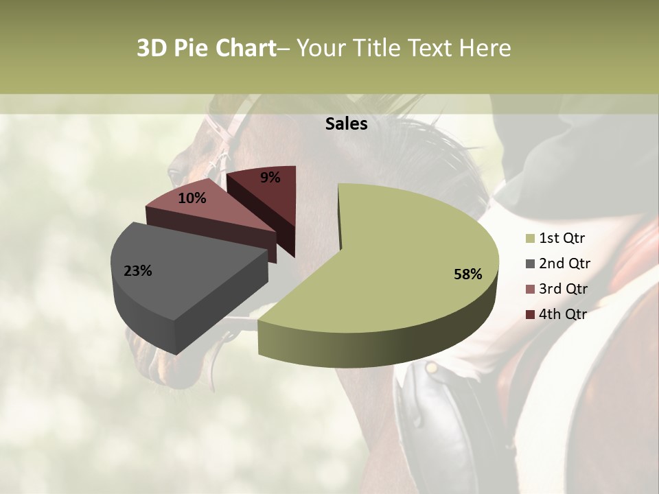 Exhibition Event Saddle PowerPoint Template