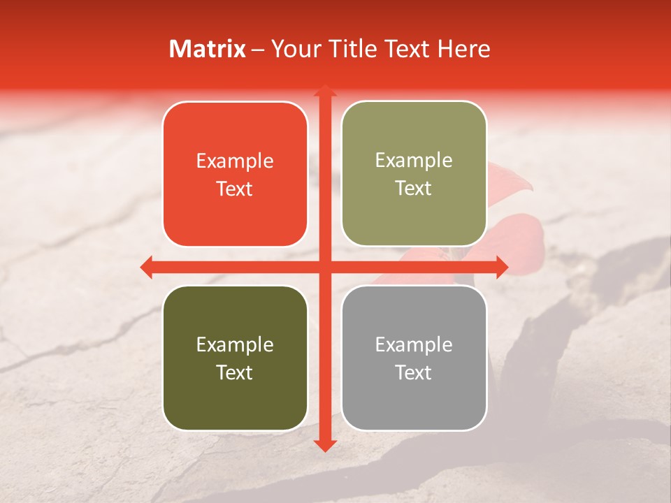 Surface Fresh Crack PowerPoint Template