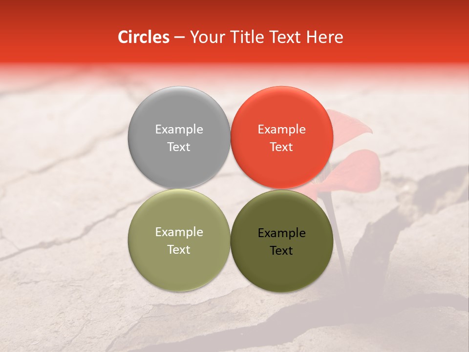 Surface Fresh Crack PowerPoint Template