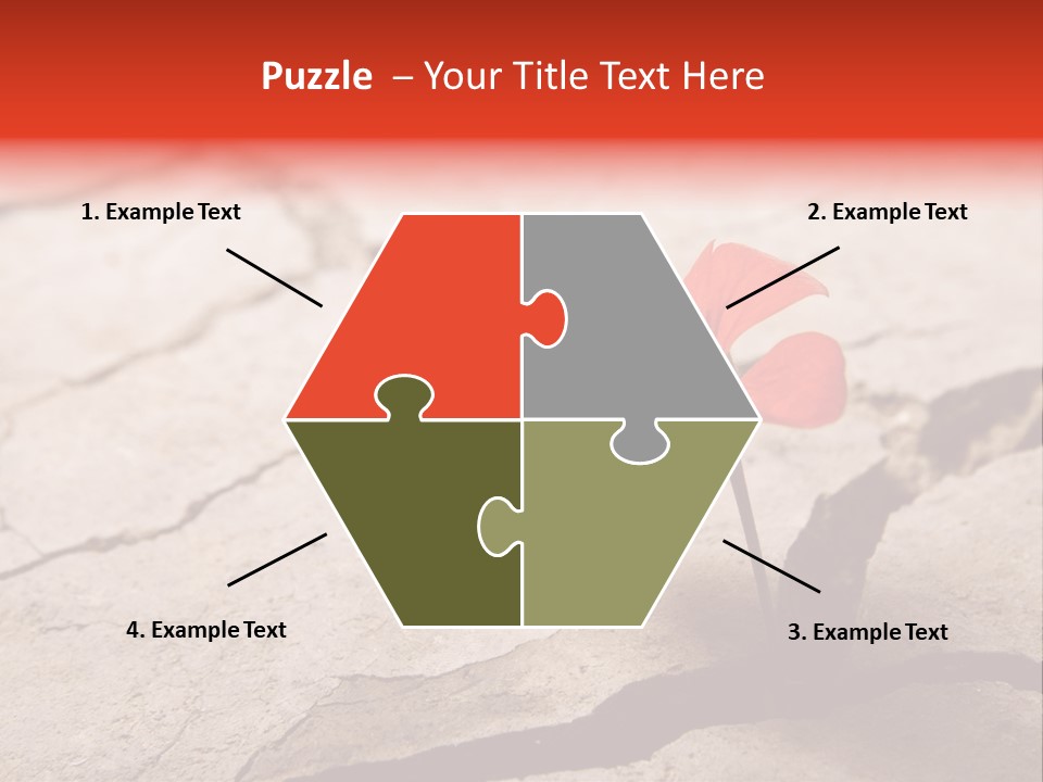 Surface Fresh Crack PowerPoint Template
