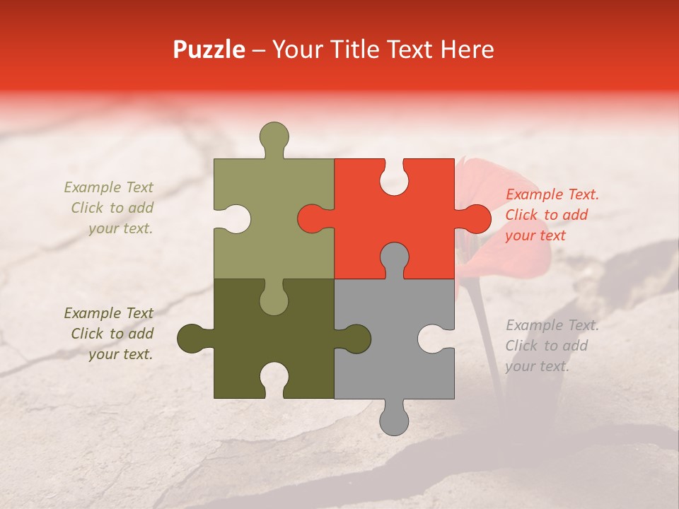 Surface Fresh Crack PowerPoint Template