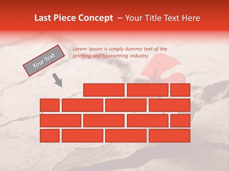 Surface Fresh Crack PowerPoint Template
