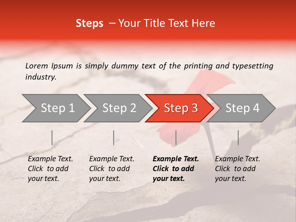 Surface Fresh Crack PowerPoint Template