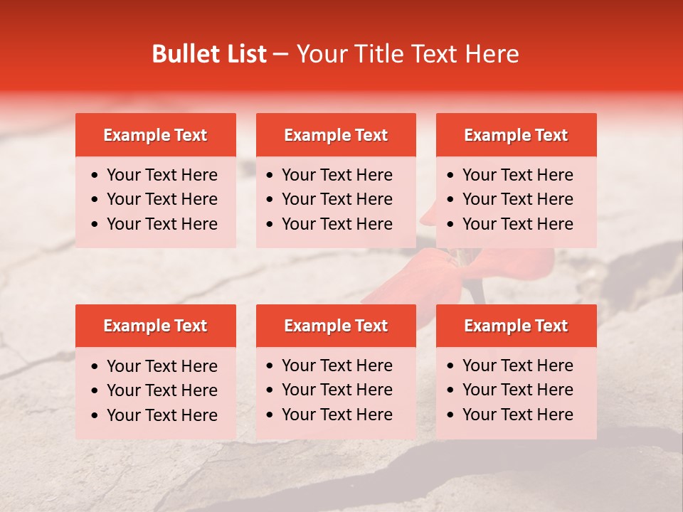 Surface Fresh Crack PowerPoint Template