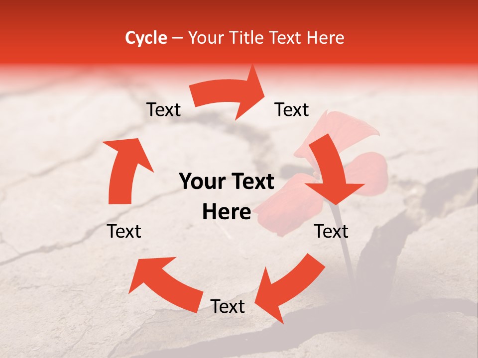 Surface Fresh Crack PowerPoint Template