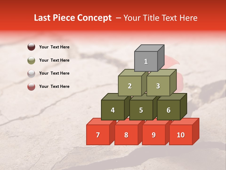 Surface Fresh Crack PowerPoint Template