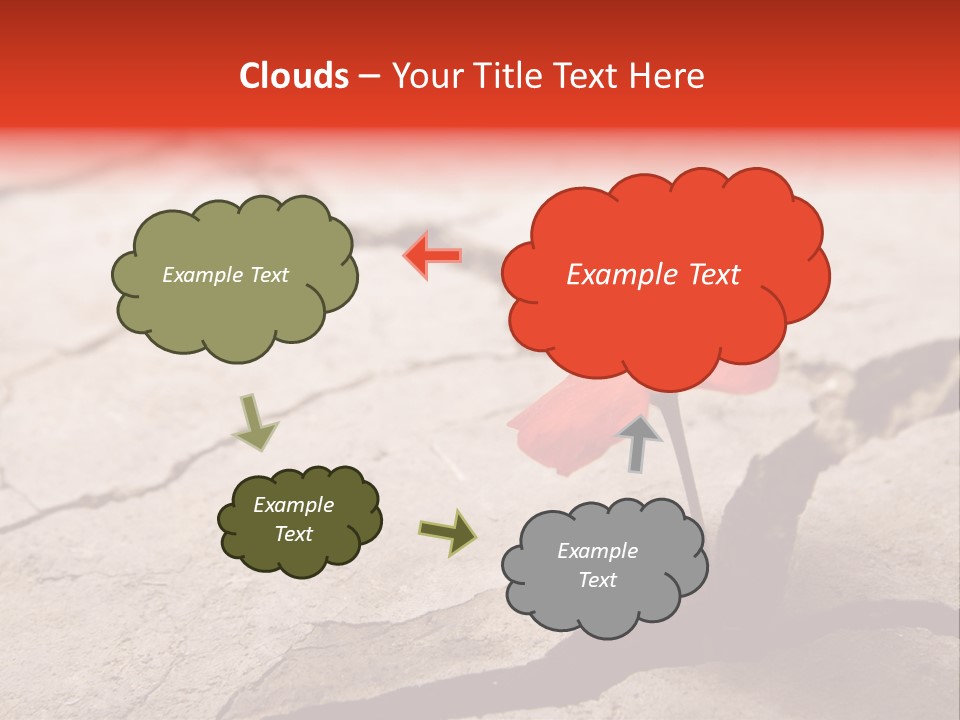 Surface Fresh Crack PowerPoint Template